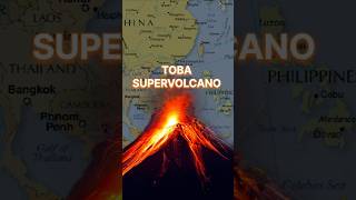 This super volcano almost wiped out all human beings ytshorts [upl. by Ennaed394]