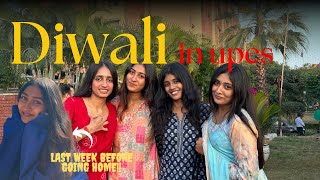 Diwali week in upes dehradun  college life as a last year  upes dehradun vlogs✨ [upl. by Cinnamon241]