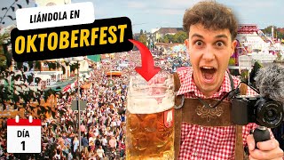 DÍA 1 Liándola en OKTOBERFEST la fiesta de la cerveza alemana  50 días buscando novia por Europa [upl. by Hilaire]