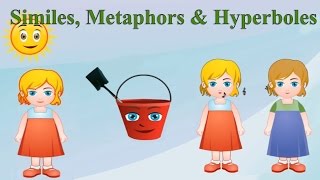 Similes Metaphors amp Hyperboles Differences Examples amp Practice for Kids [upl. by Aihsitan]