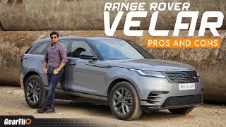 2024 Range Rover Velar  Review  The best looking SUV  GearFliQ [upl. by Annaoj]