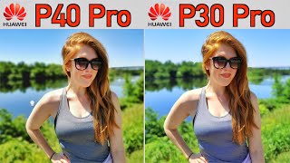 Huawei P40 Pro VS Huawei P30 Pro Camera Comparison  Latest Updates [upl. by Oicnevuj]