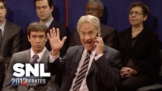 2012 Town Hall Presidential Debate  SNL [upl. by Olegna]