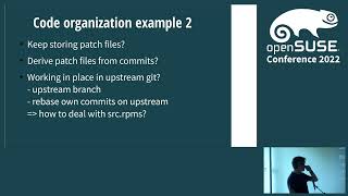 openSUSE Conference 2022  New git based workflow for Factory packages [upl. by Marnia]