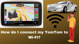 How do I connect my TomTom to Wi Fi  2023 [upl. by Nodnal]