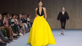 Carolina Herrera  SpringSummer 2025  New York Fashion Week [upl. by Hamer470]