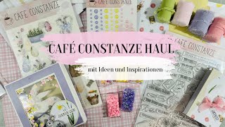 Café Constanze Haul Ostergarten2024 Frühlingshasen2023 Mini Album watch me craft [upl. by Galitea252]