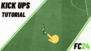 HOW TO DO KICK UPS BALL JUGGLE ON EA FC24 [upl. by Roper]