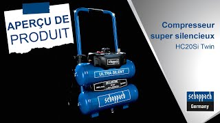 Compresseur super silencieux  HC20 Si Twin [upl. by Aryc]