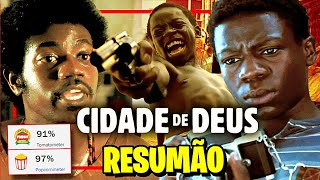 Cidade de Deus O quotGOATquot O MELHOR Filme Brasileiro de Todos A História em 1 Vídeo [upl. by Luzader]