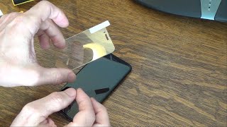 How to Install a Tempered Glass Screen Protector on your Phone [upl. by Kynan745]