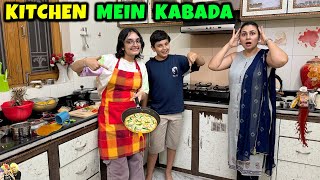 KITCHEN ME KABADA  Comedy Family Vlog  Aayu and Pihu Show [upl. by Everard837]