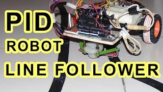 PID Line Follower Robot Using Arduino UNO  QTR 8RC  L293D  wwwArnabKumarDascom [upl. by Tricia537]