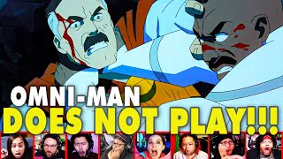 Reactors Reaction To OmniMan Vs The Viltrumites On Episode 4 Of Invincible  Mixed Reactions [upl. by Odilo215]