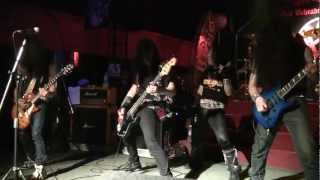 Metalucifer  Heavy Metal Is My Way God Beheading Live Ritual 2012  Thailand [upl. by Jahncke]