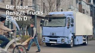 Das neue Fahrerhausdesign der Renault Trucks ETech D Baureihe [upl. by Asik]