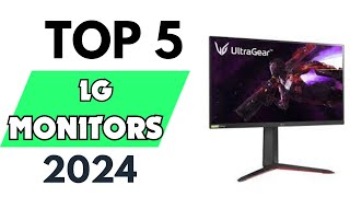 Top 5 Best LG Monitors of 2024 don’t buy one before watching this [upl. by Halivah]