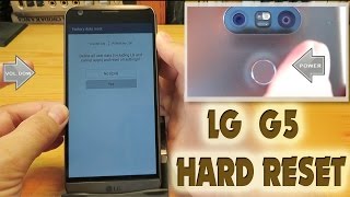 LG G5 Hard Reset Factory Reset [upl. by Yorel]