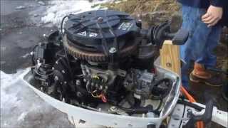 How To Add Electric Start to Outboard Motor [upl. by Warfold101]