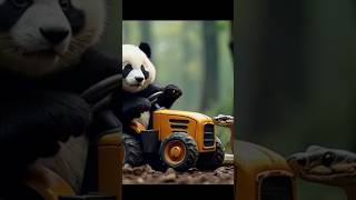 best conversion Exploring Jiant panda biteed 🐷🐼AI ai panda rollercoaster automobile jcb [upl. by Claudina463]