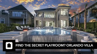 Take a tour of this amazing 8bedroom Orlando mansion near Disney World [upl. by Jeremy]