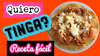 COMO HACER TINGA DE POLLO Y CHIPOTLE RECETA [upl. by Ibok]