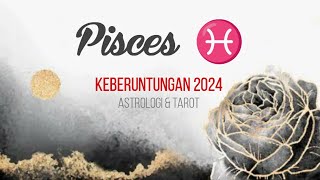 PISCES ♓ KEBERUNTUNGANMU di 2024 Transit Jupiter Periode 1  Astrologi amp Tarot [upl. by Ylekalb]