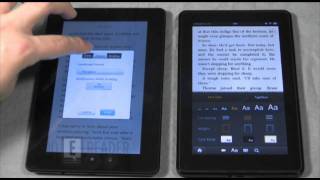 Amazon Kindle Fire VS The Kobo Vox [upl. by Hartmunn]