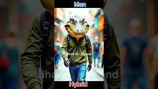 Human And Animals Hybrid animals cuteanimal ai hybridanimals hyderabad tending aiart [upl. by Rattray]