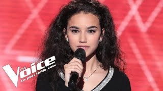 Yves Montand  Les feuilles mortes  Lilya  The Voice France 2018  Blind Audition [upl. by Karoly290]