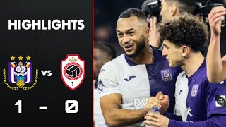 RSC Anderlecht vs Royal Antwerp FC 10 Highlights  Anderlecht  Antwerp  Jupiler Pro League 2024 [upl. by Htezzil667]