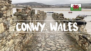 CONWY impresionante Castillo Medieval en GALES Cymru 🏴󠁧󠁢󠁷󠁬󠁳󠁿 [upl. by Artenak]