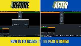 How to Fix Access to the path C\Programdata\videotxt is denied  vMix Error Fixed  vMix Tutorial [upl. by Traci]