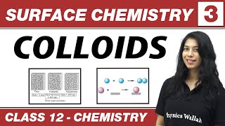 Surface Chemistry 03  Colloids  Class 12 NCERT [upl. by Ivens]