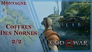 God of War  Montagne  Emplacement des coffres de Nornes [upl. by Ailido]