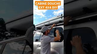 CABINE de DOUCHE Extérieure 4X4 DIY PAS CHER bivouac douche 4x4 roadtrip toyota hdj100 diy [upl. by Ahsinauj]