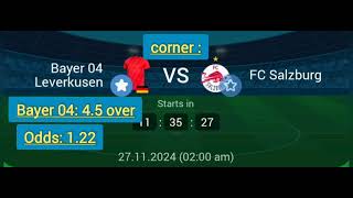 Champions League 2024  Football Corner prediction [upl. by Naimed356]