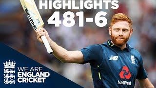 England Smash World Record 4816  England v Australia 3rd ODI 2018  Highlights [upl. by Ebbie390]