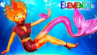 Como se Tornar uma Sereia De Ember a Sereia Transformação Elemental na Vida Real [upl. by Alejandro]