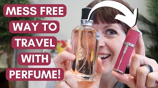 TSA approved refillable perfume bottle  Travalo Milano demo  review [upl. by Katharine]