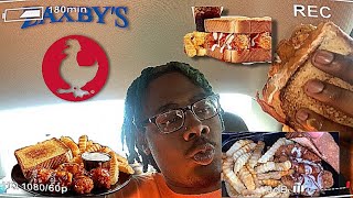 ZAXBYS ASMR MUKBANG SO WETTTT 💦💦😩 [upl. by Sweatt]