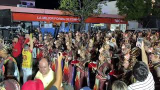 Inicio de desfile amp pista Emperadores de la zona Sur Batería maravilhosa carnaval 2024 [upl. by Nennek]