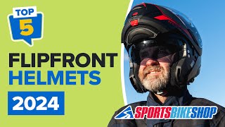 The best 5 flipfront motorcycle helmets for 2024  Sportsbikeshop [upl. by Treborsemaj]