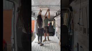 Installing a Maxx Air Fan in our Van  Van Build Episode 12 [upl. by Edrea]