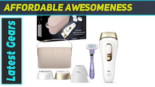 Braun IPL Silk·Expert Pro 5 The Best AtHome Hair Removal System [upl. by Ahsiekrats]