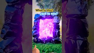 what is this obsidian me netherportal resinart art obsidianfarm diy endportal me super [upl. by Ymmak]