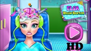 ♥ Frozen Games Elsa Games Elsa Frozen Brain Doctor ♥ [upl. by Dorcus]