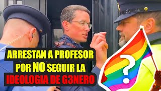 ARRESTAN A PROFESOR POR NO PROMOVER IDEOLOGÍA DE G3NERO ⚠️🚨😧 [upl. by Icrad]