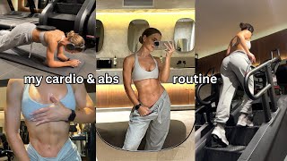 MY CARDIO amp AB ROUTINE [upl. by Emera]