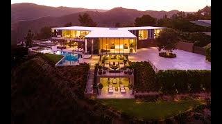 Award Winning Modern Hilltop House In Bel Air Los Angeles [upl. by Nixon]